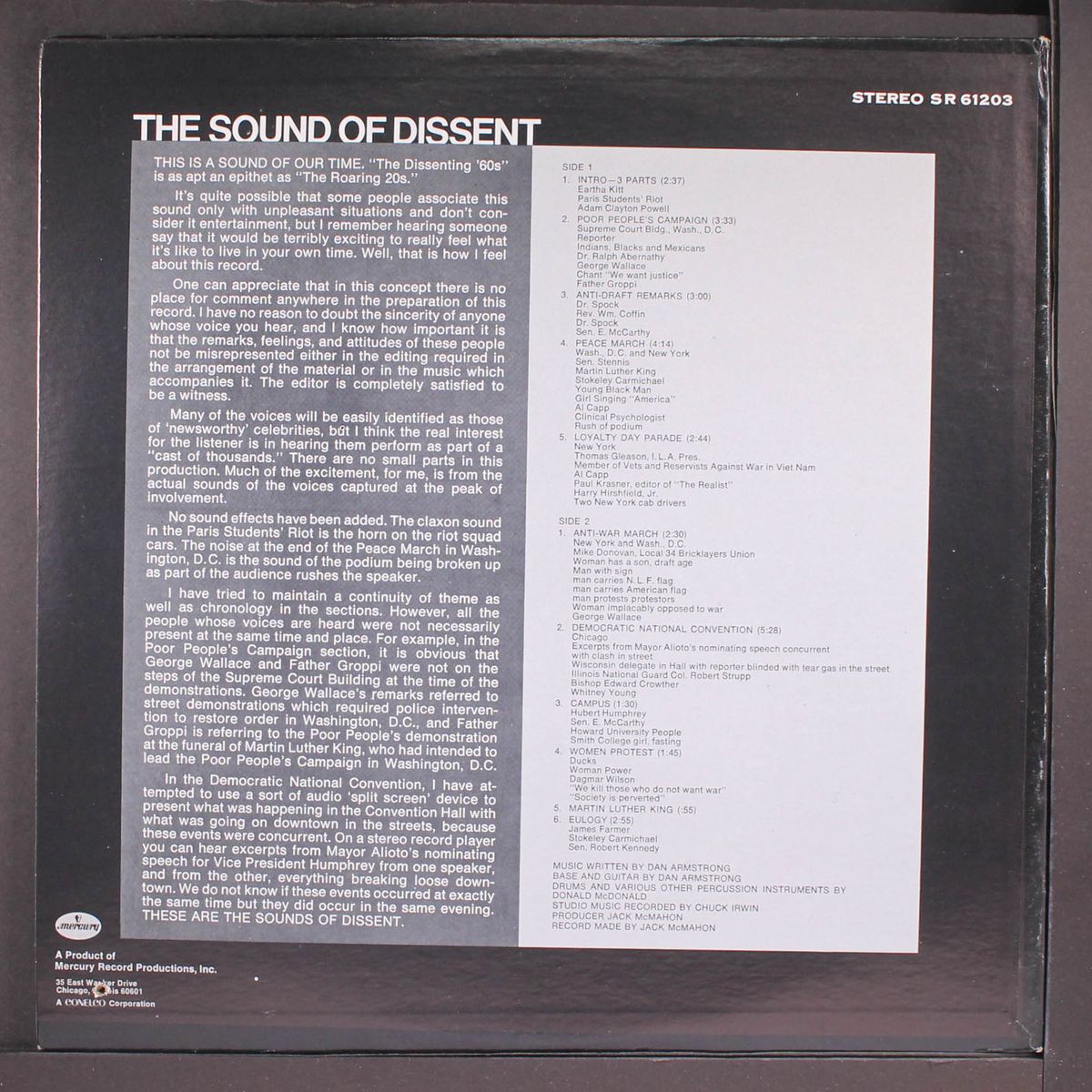 the sound of dissent by VARIOUS