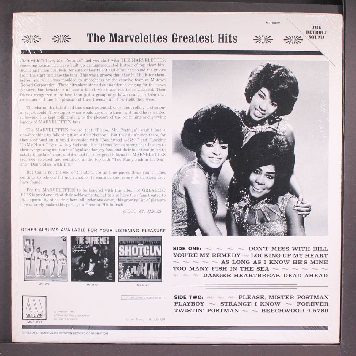 greatest hits by MARVELETTES