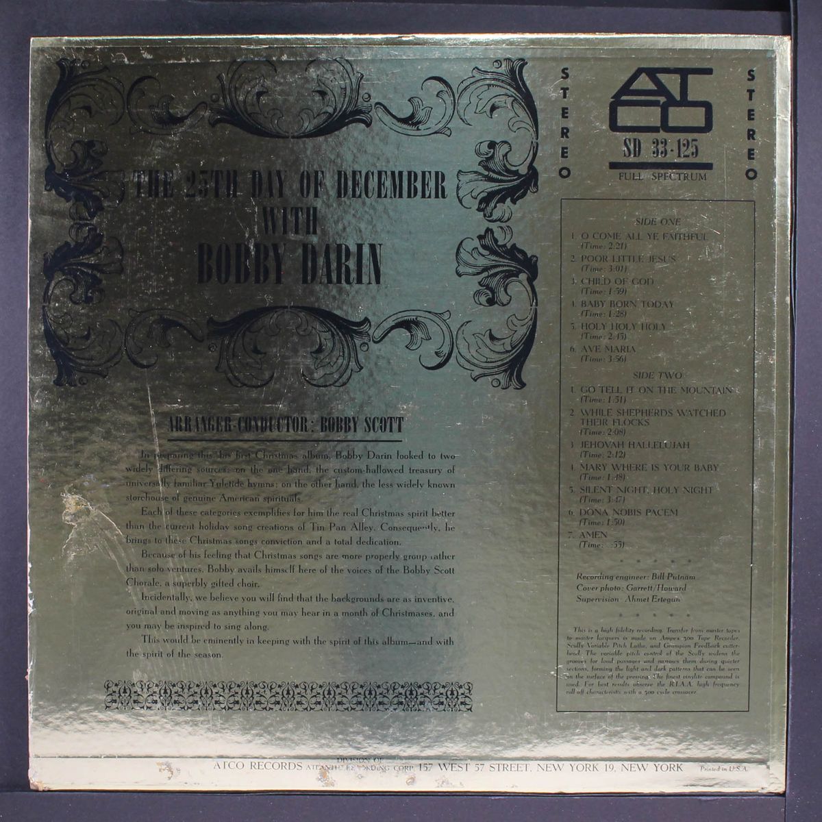 the 25th day of december by BOBBY DARIN