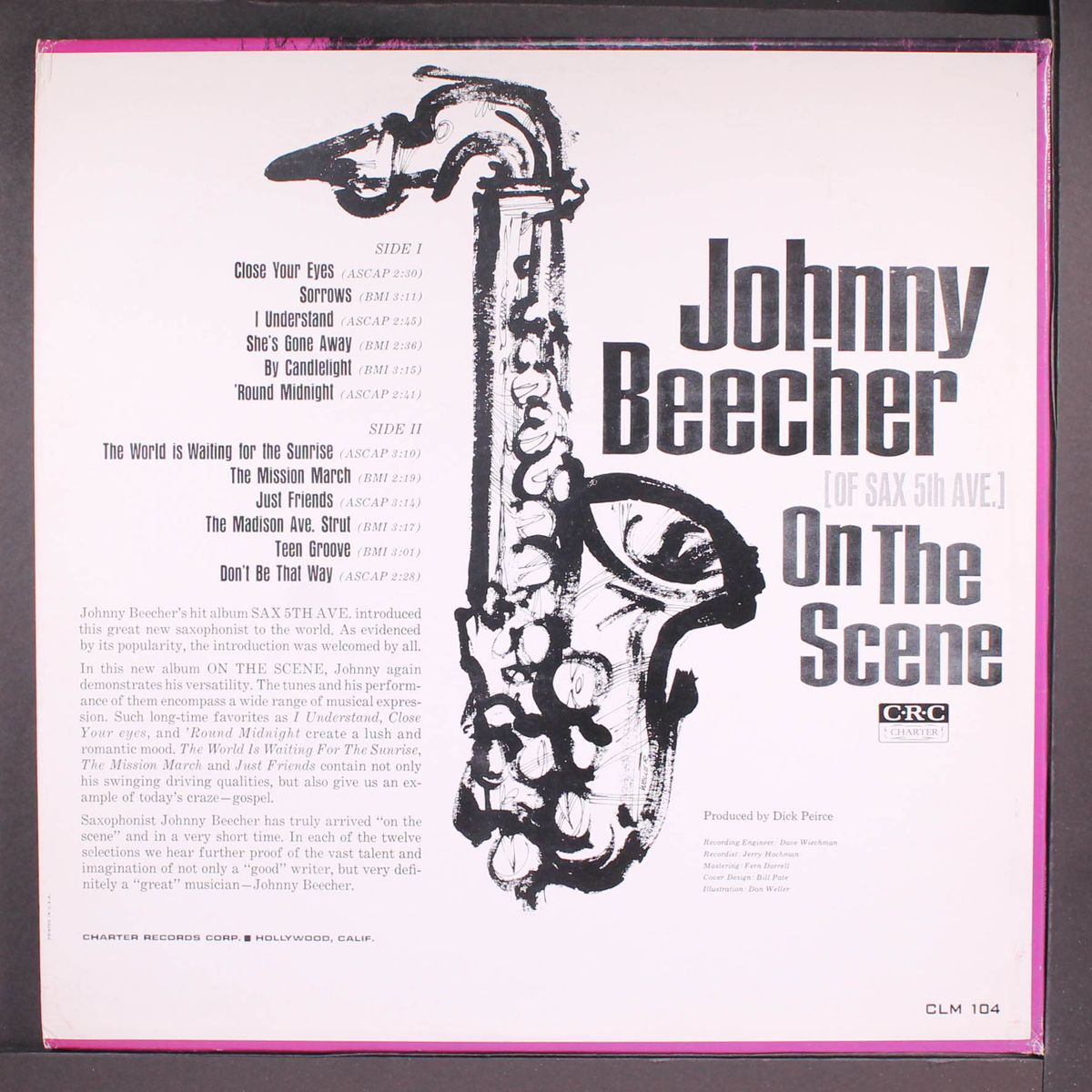 on the scene by JOHNNY BEECHER