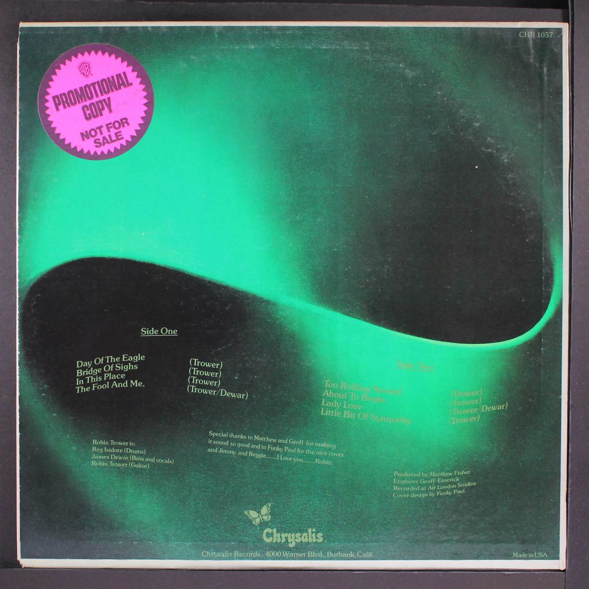 bridge of sighs by ROBIN TROWER
