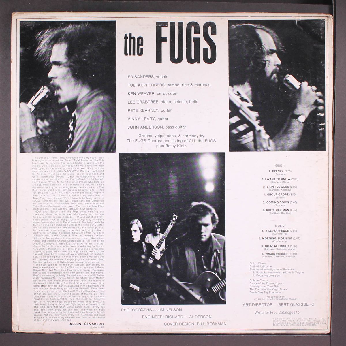 the fugs by FUGS