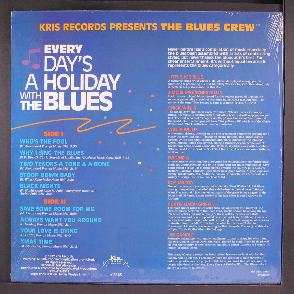 every day's a holiday with the blues by VARIOUS