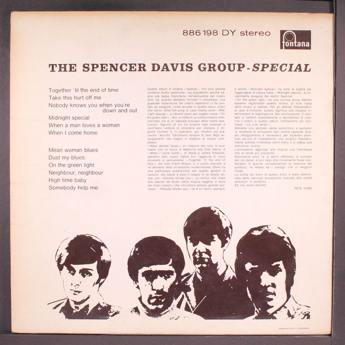 special by SPENCER DAVIS GROUP