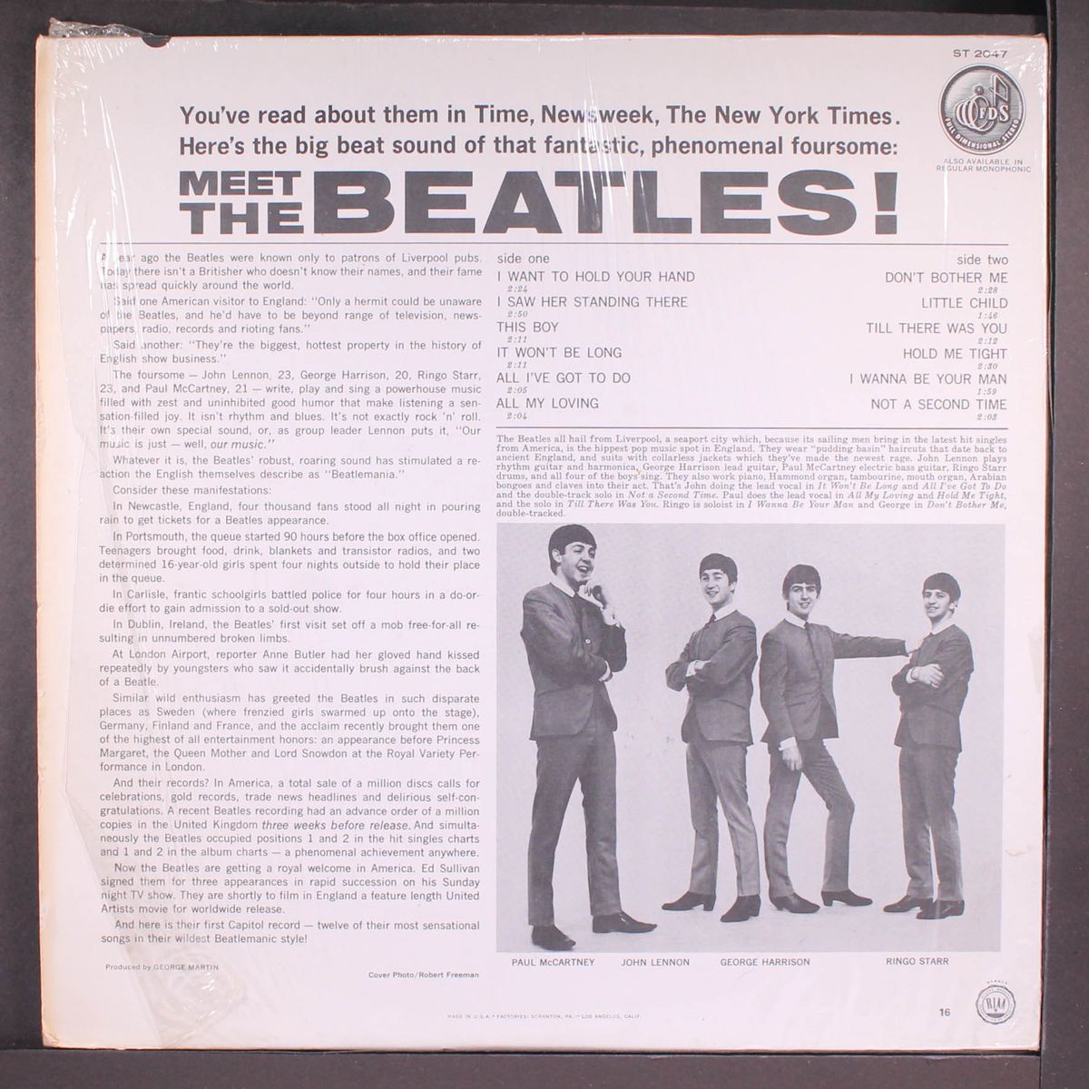 meet the beatles by BEATLES