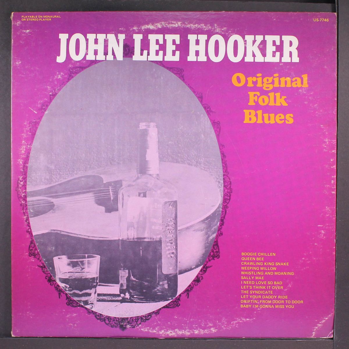 original folk blues by JOHN LEE HOOKER