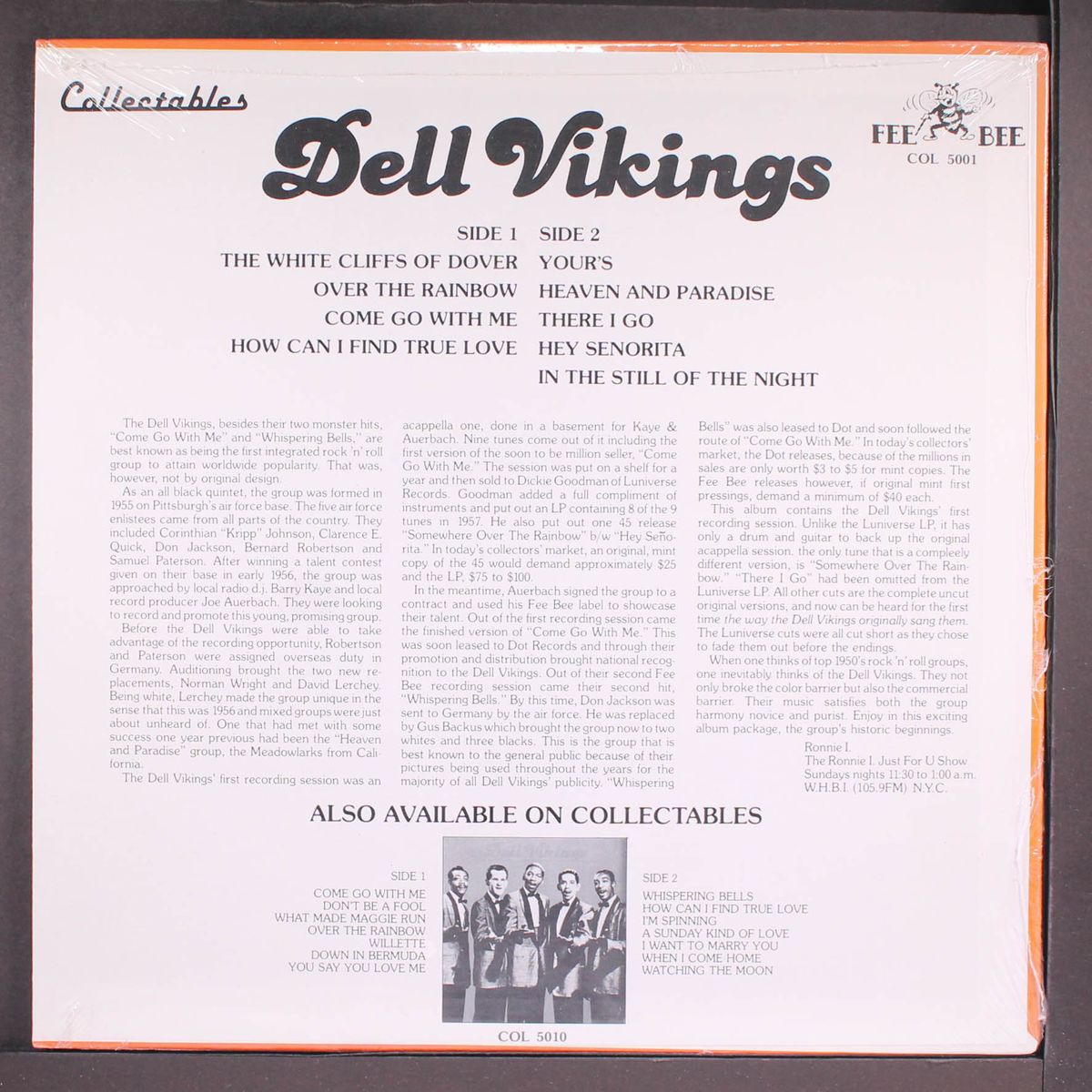 1956 audition tapes by DELL VIKINGS