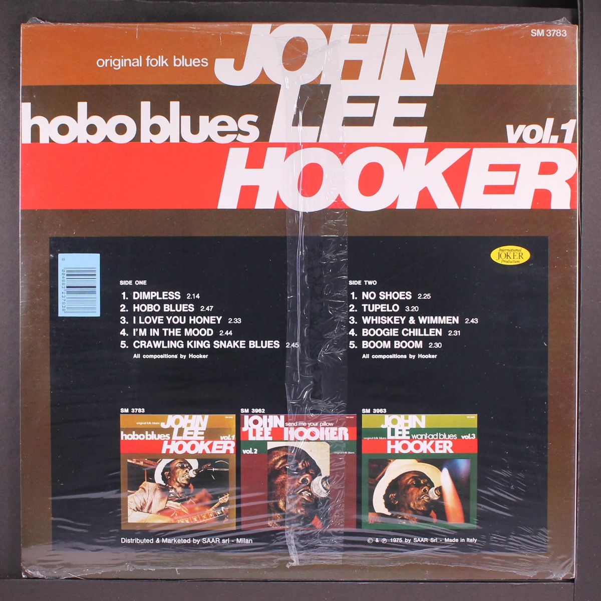 vol. 1 - hobo blues by JOHN LEE HOOKER