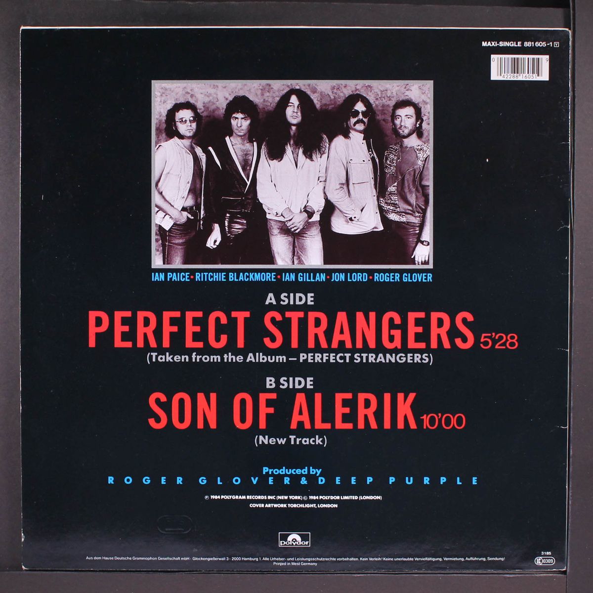perfect strangers / son of alerik by DEEP PURPLE