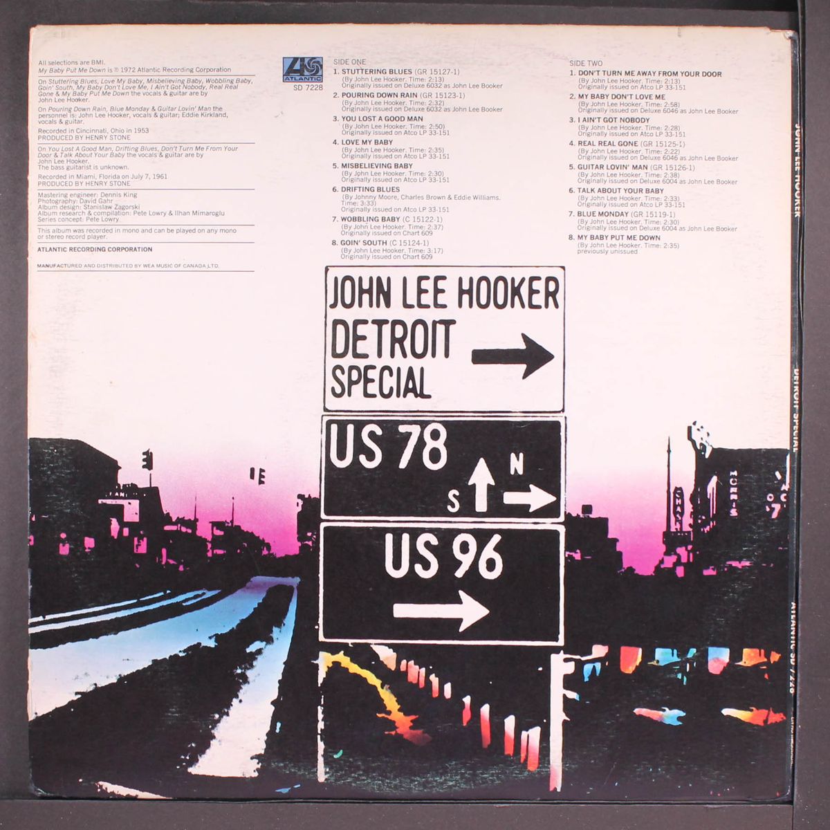 detroit special by JOHN LEE HOOKER