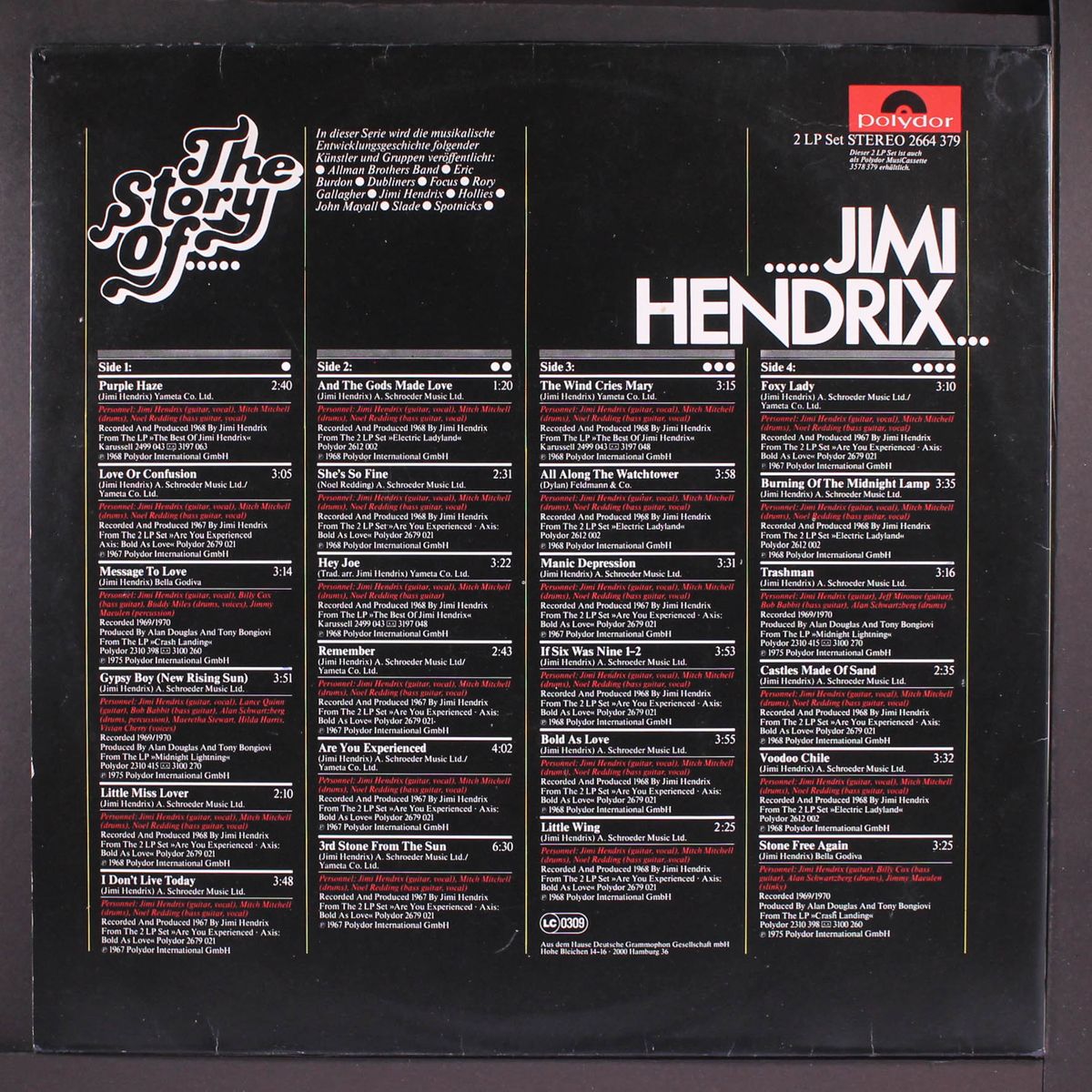the story of... by JIMI HENDRIX