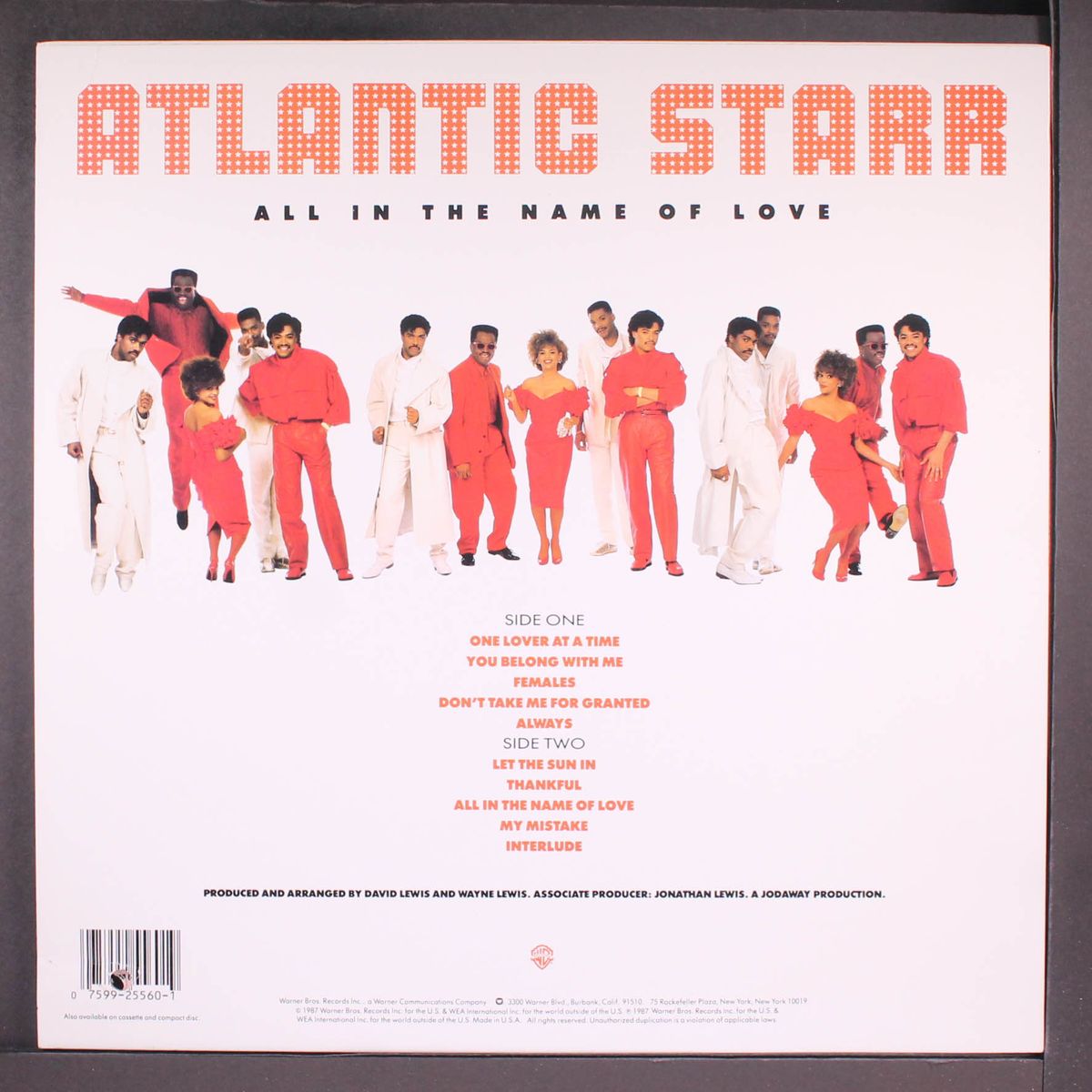 all in the name of love by ATLANTIC STARR