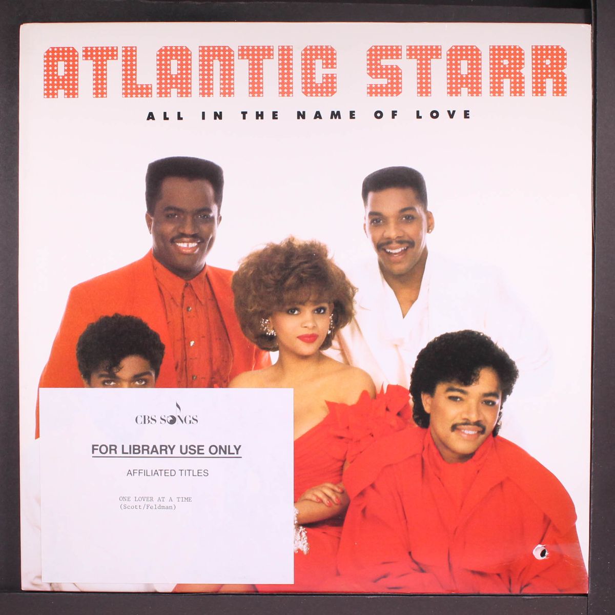 all in the name of love by ATLANTIC STARR