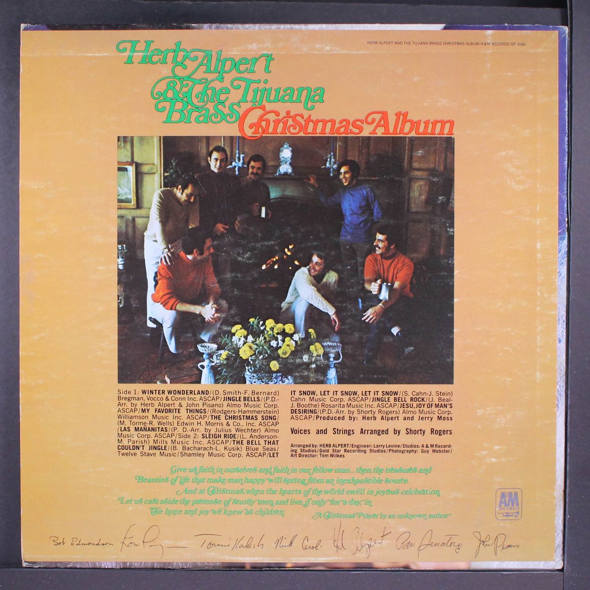 christmas album by HERB ALPERT & TIJUANA BRASS