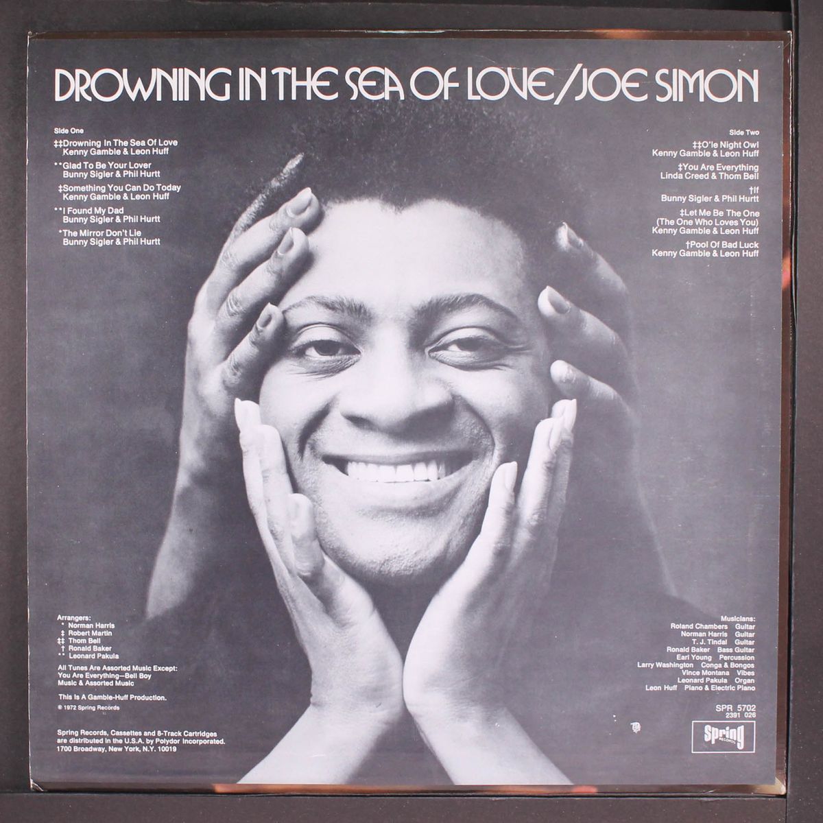 drowning in the sea of love by JOE SIMON