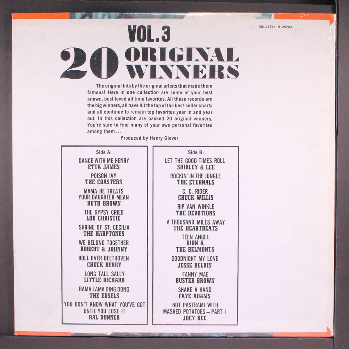 20 original winners, vol. 3 by VARIOUS