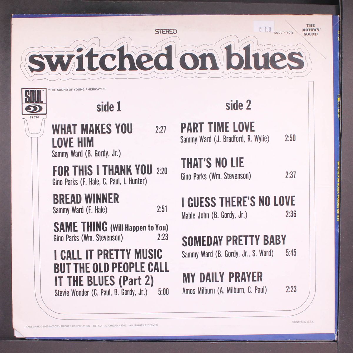 switched on blues by VARIOUS