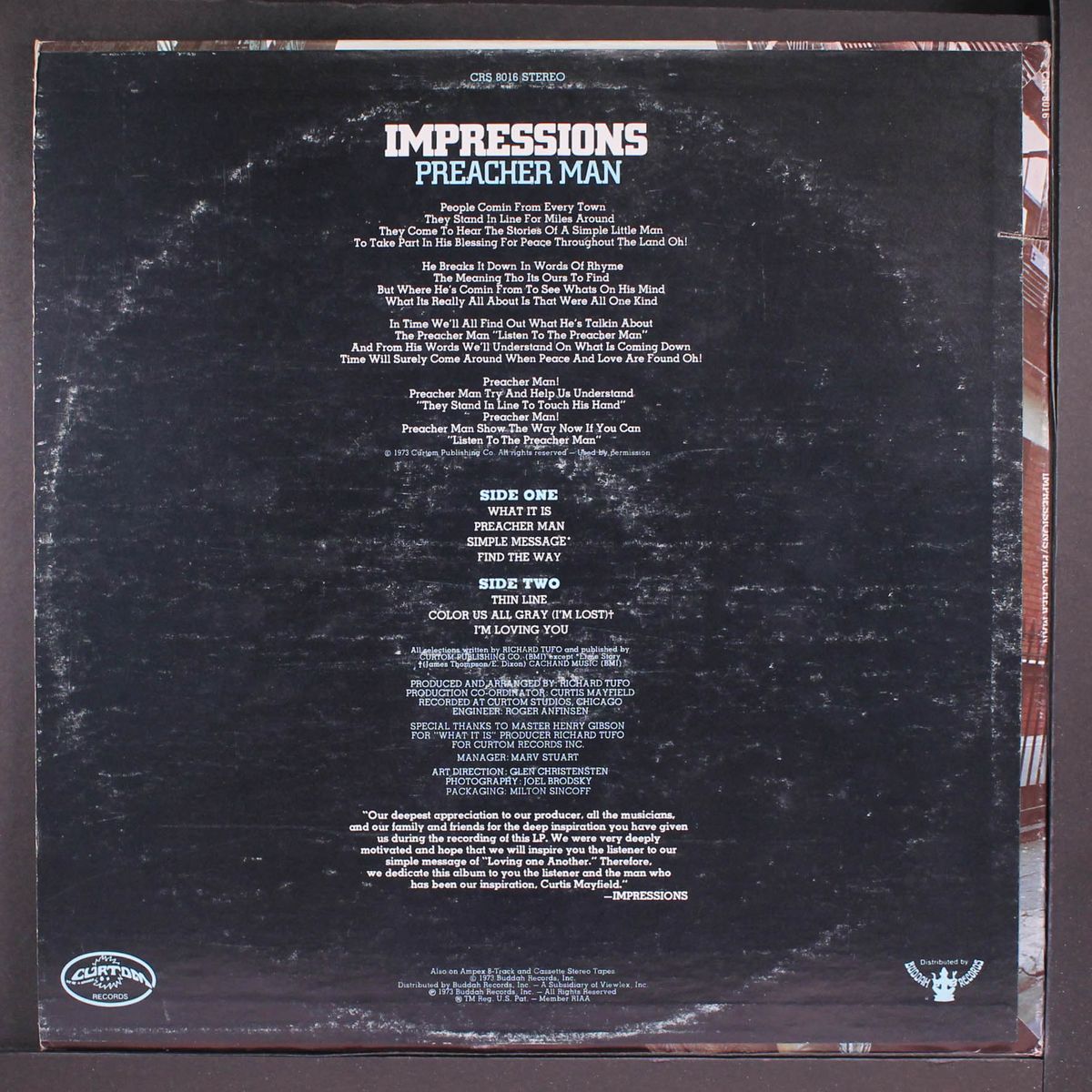 preacher man by IMPRESSIONS