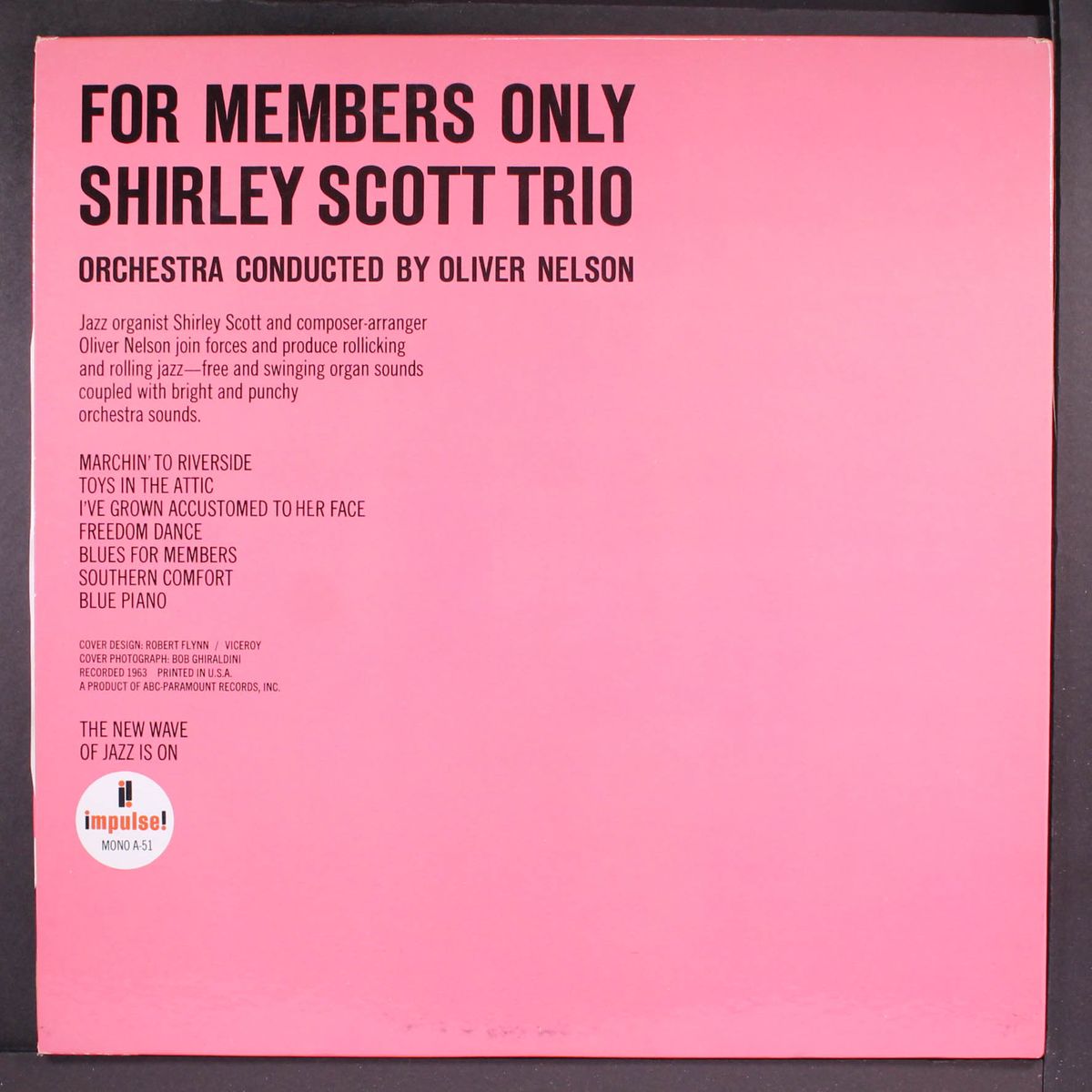 for members only by SHIRLEY SCOTT