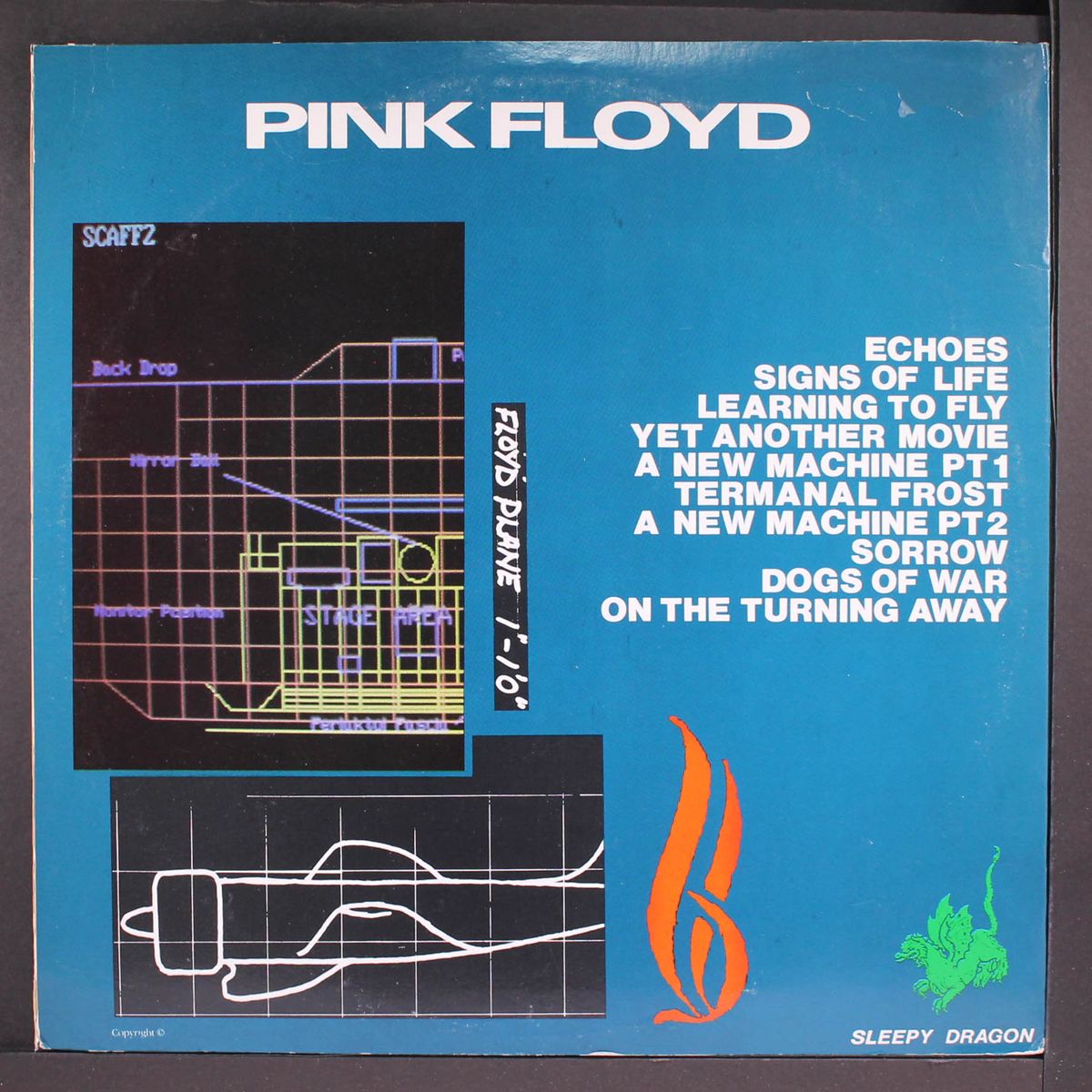 learning to fly by PINK FLOYD