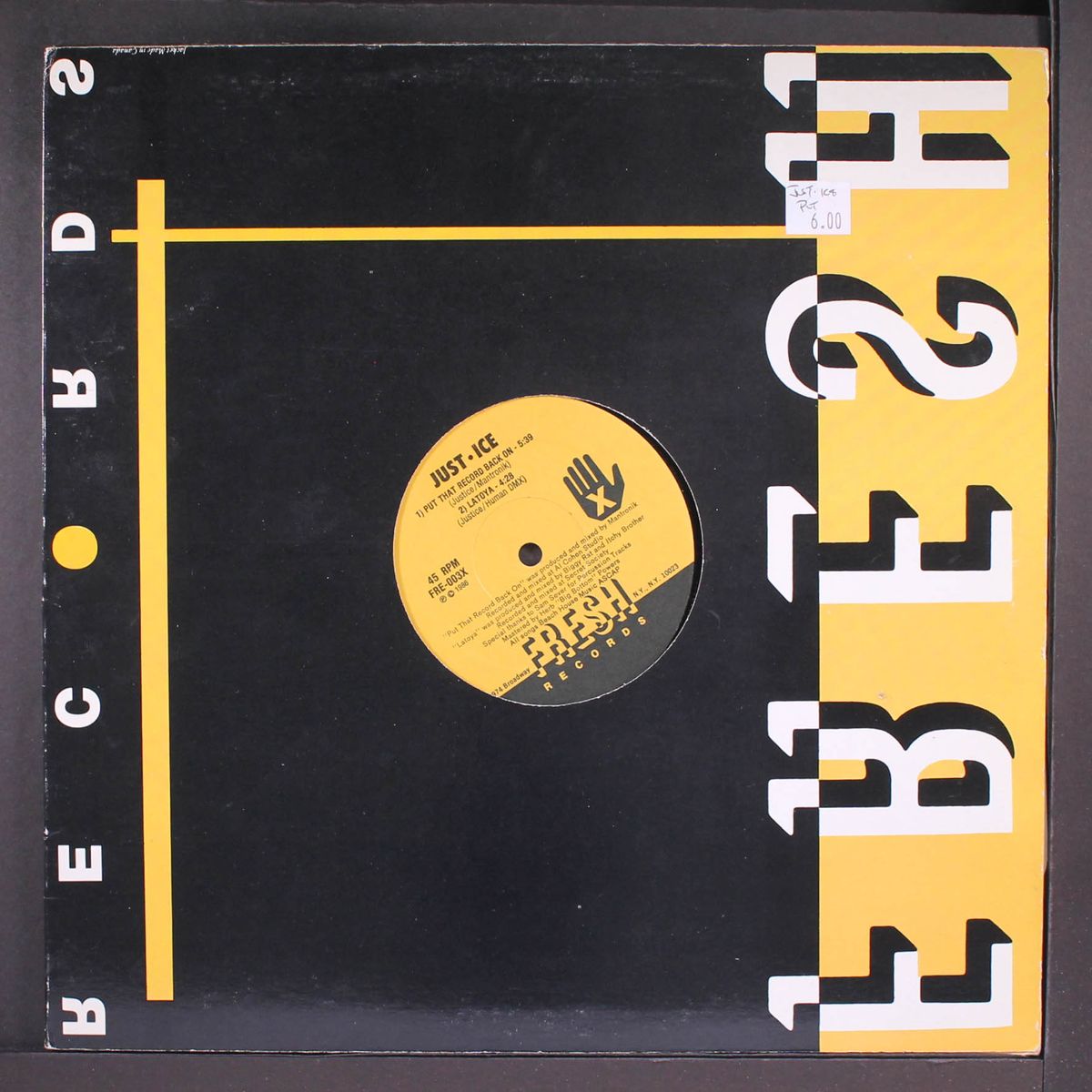 put that record back on / instro by JUST-ICE
