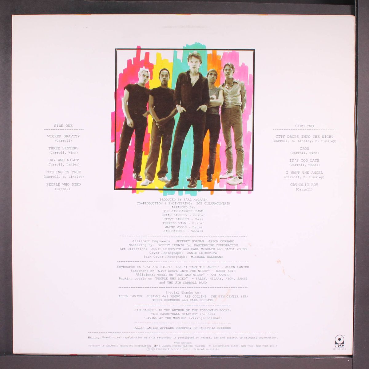 catholic boy by JIM CARROLL BAND