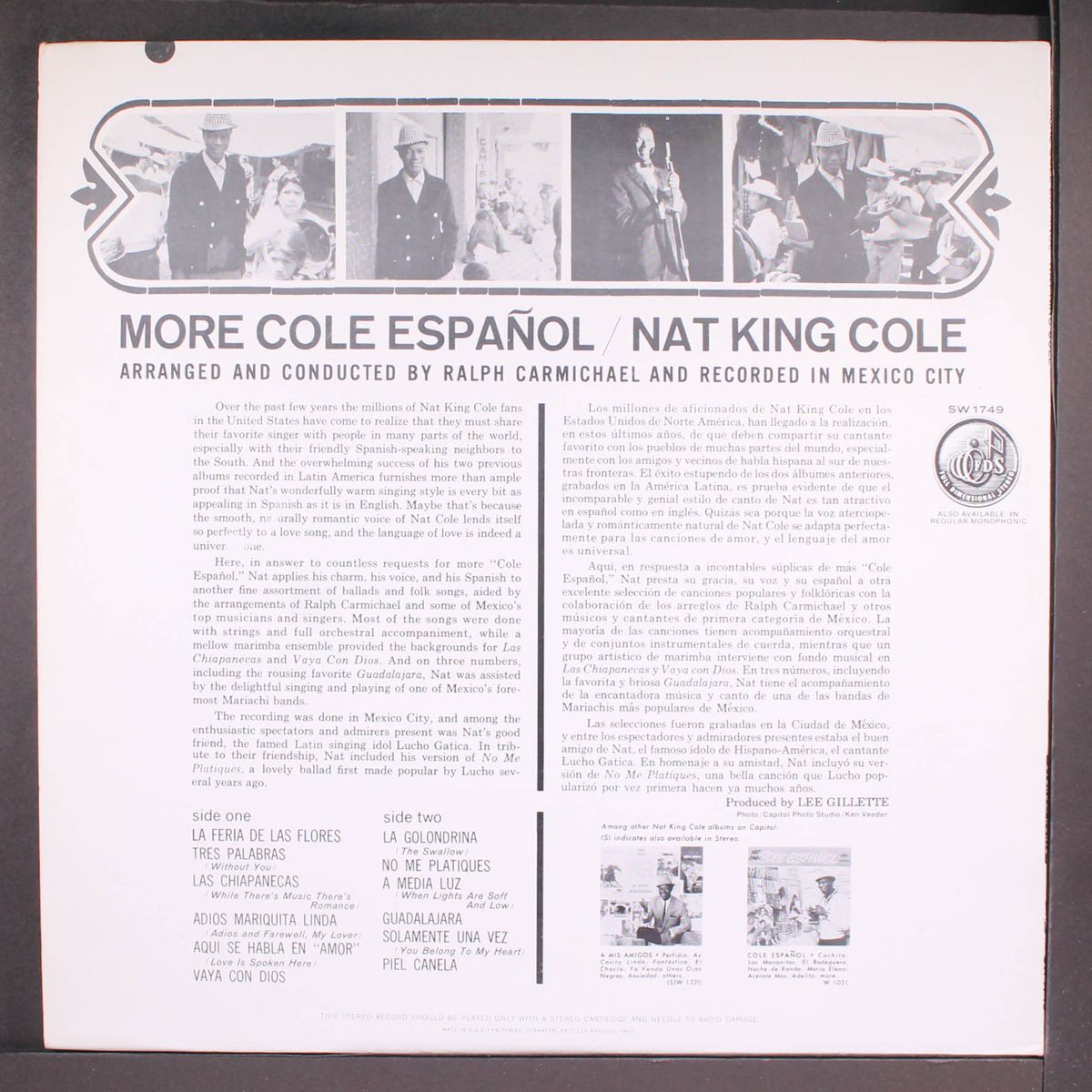 more cole espanol by NAT KING COLE