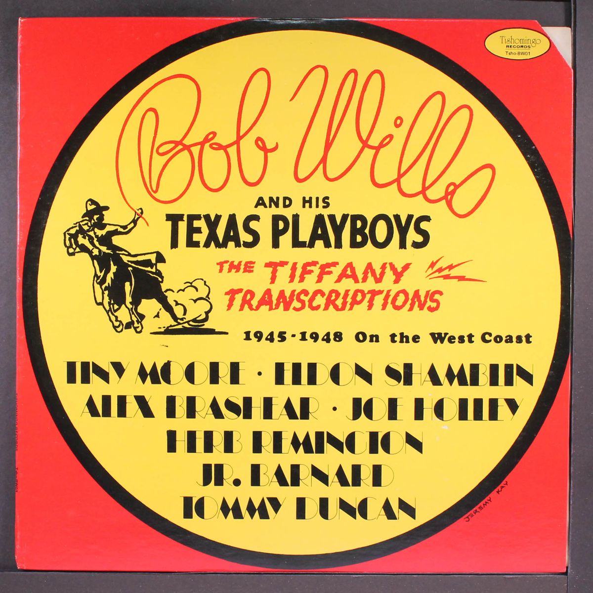 the tiffany transcriptions by BOB WILLS