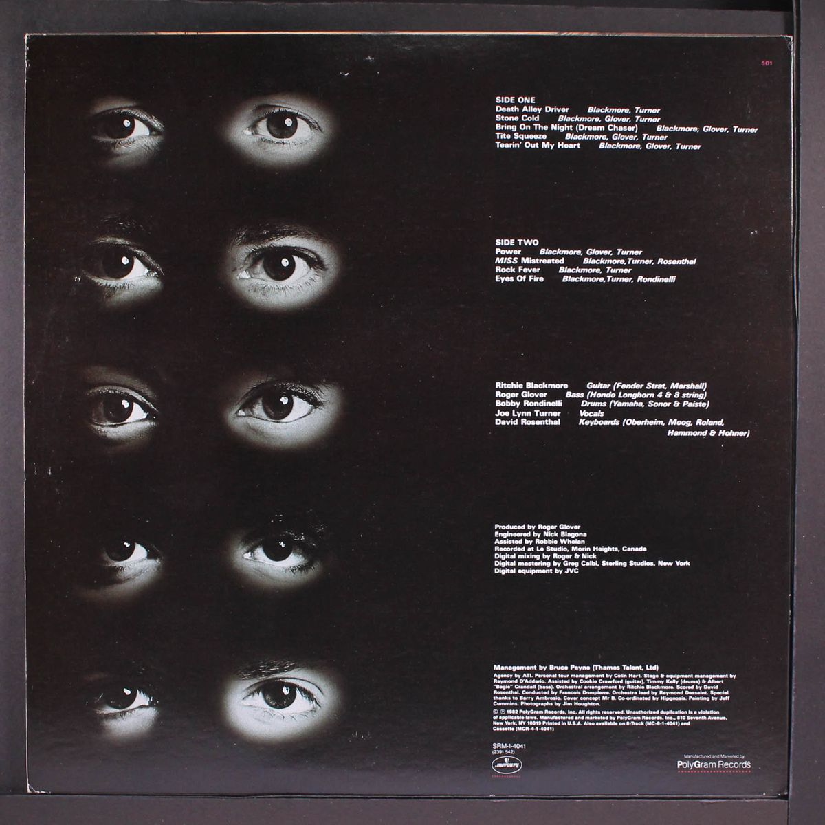straight between the eyes by RAINBOW