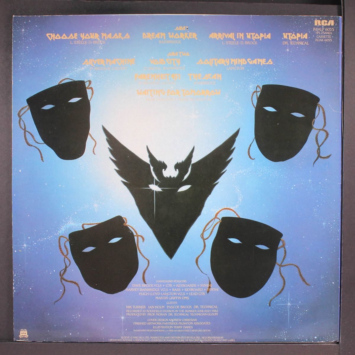 choose your masques by HAWKWIND