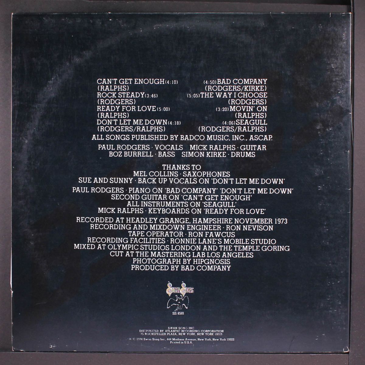 bad company by BAD COMPANY