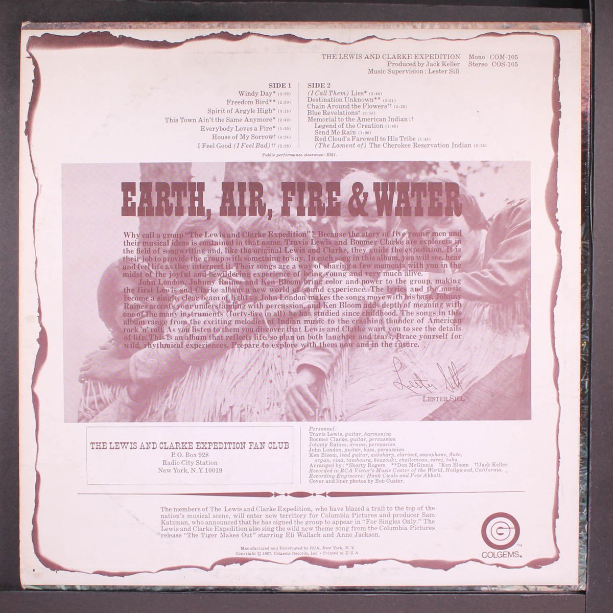 earth, air, fire & water by LEWIS & CLARKE EXPEDITION