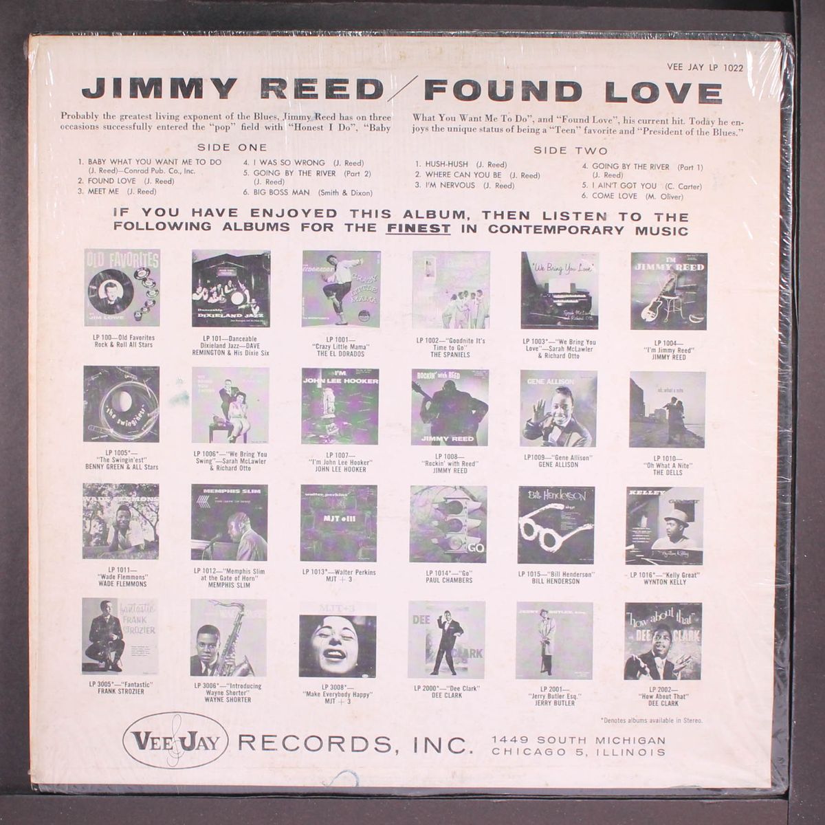 found love by JIMMY REED