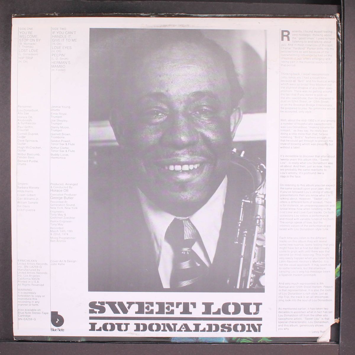 sweet lou by LOU DONALDSON