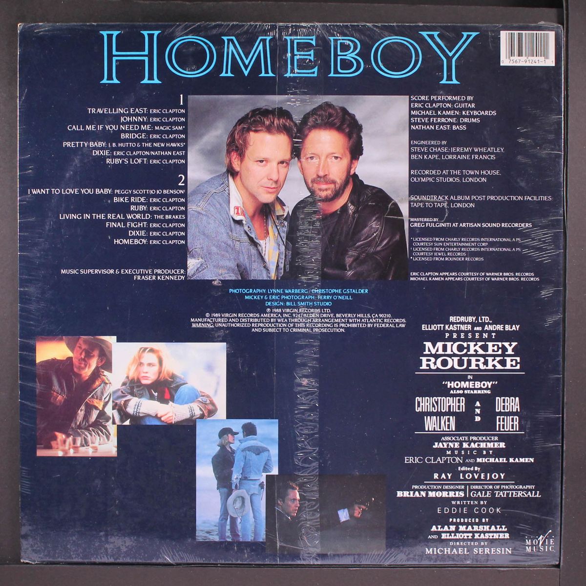 homeboy soundtrack by ERIC CLAPTON