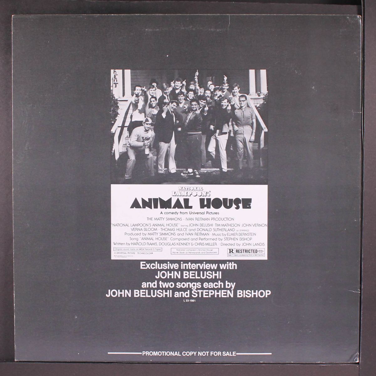 animal house by JOHN BELUSHI