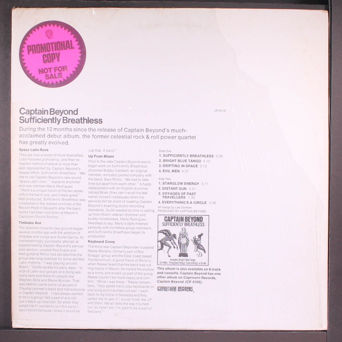 sufficiently breathless by CAPTAIN BEYOND