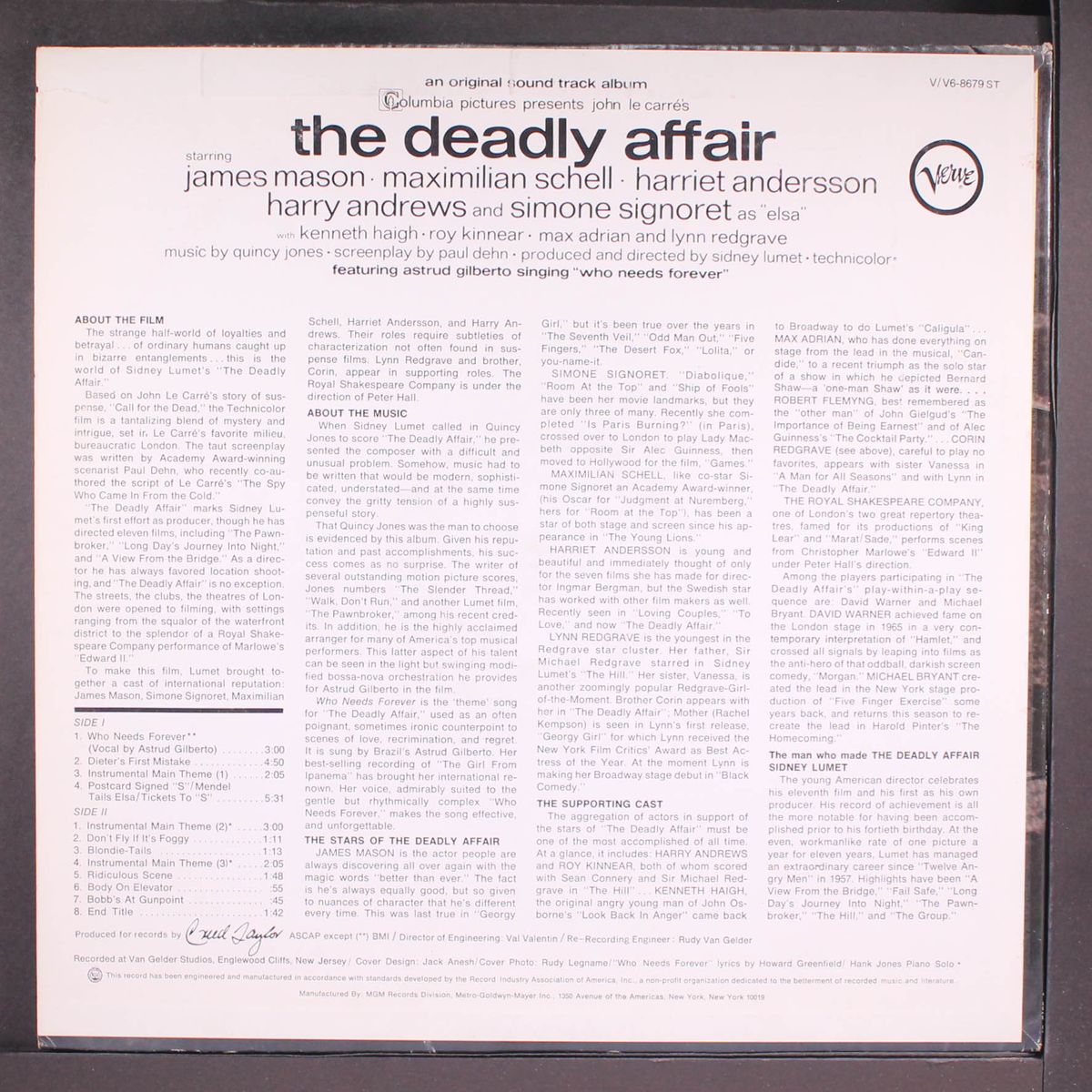 the deadly affair by SOUNDTRACK