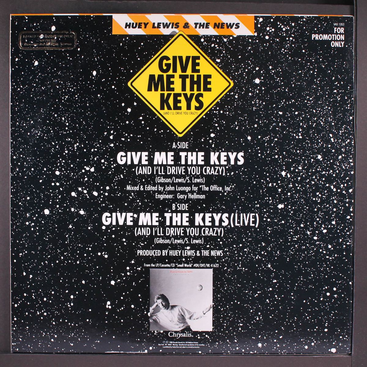 give me the keys (& i'll drive you crazy / live version) by HUEY LEWIS & THE NEWS