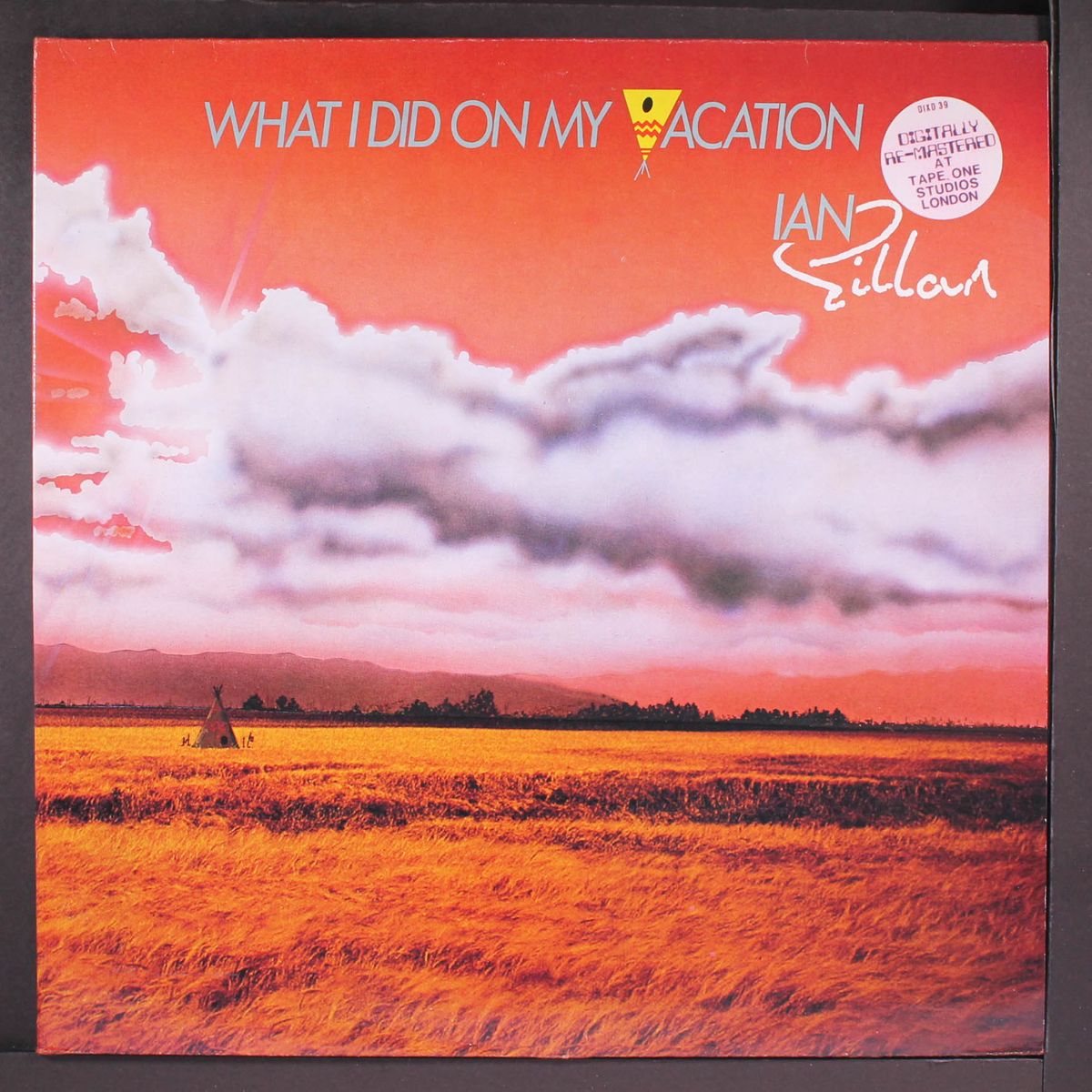 what i did on my vacation by IAN GILLAN
