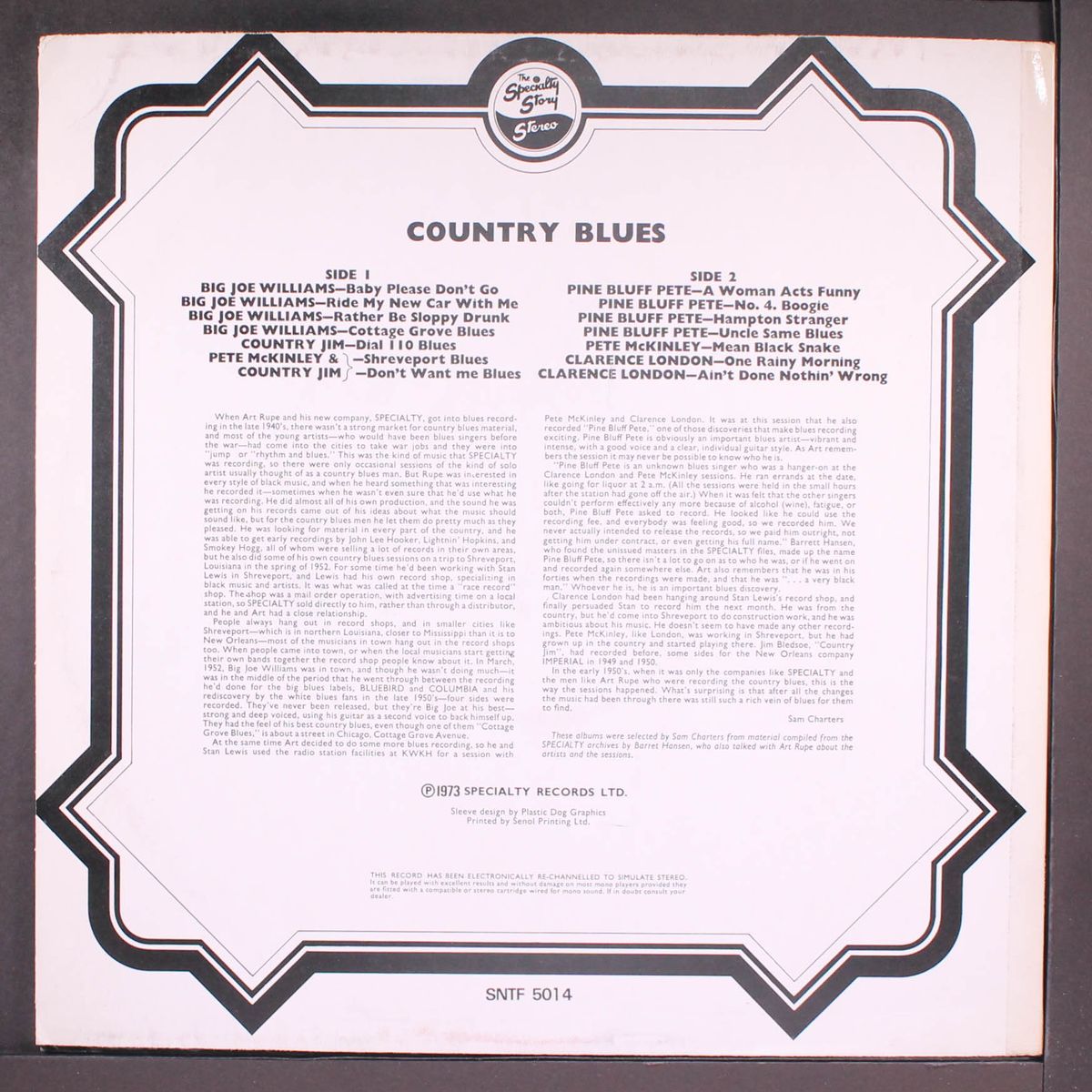 country blues by VARIOUS