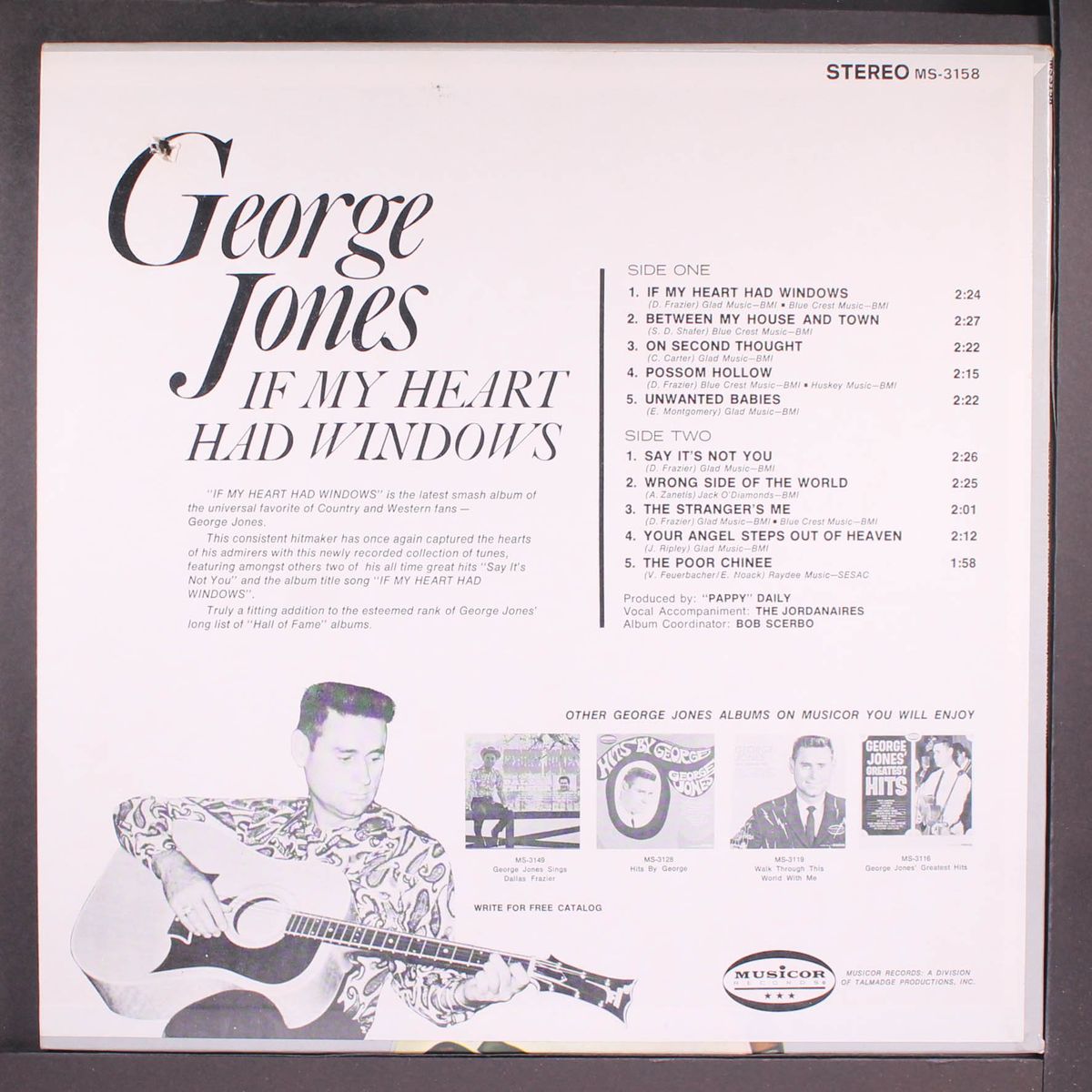 if my heart had windows by GEORGE JONES