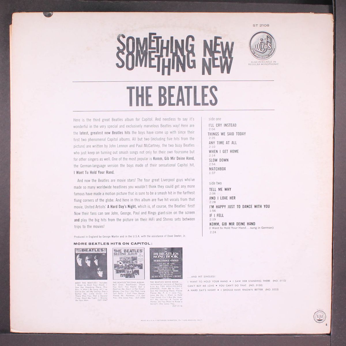 something new by BEATLES