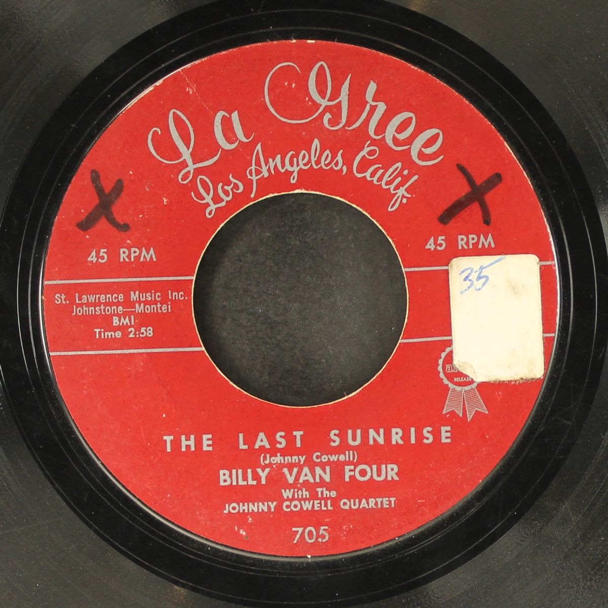 i miss you / the last sunrise by BILLY VAN FOUR