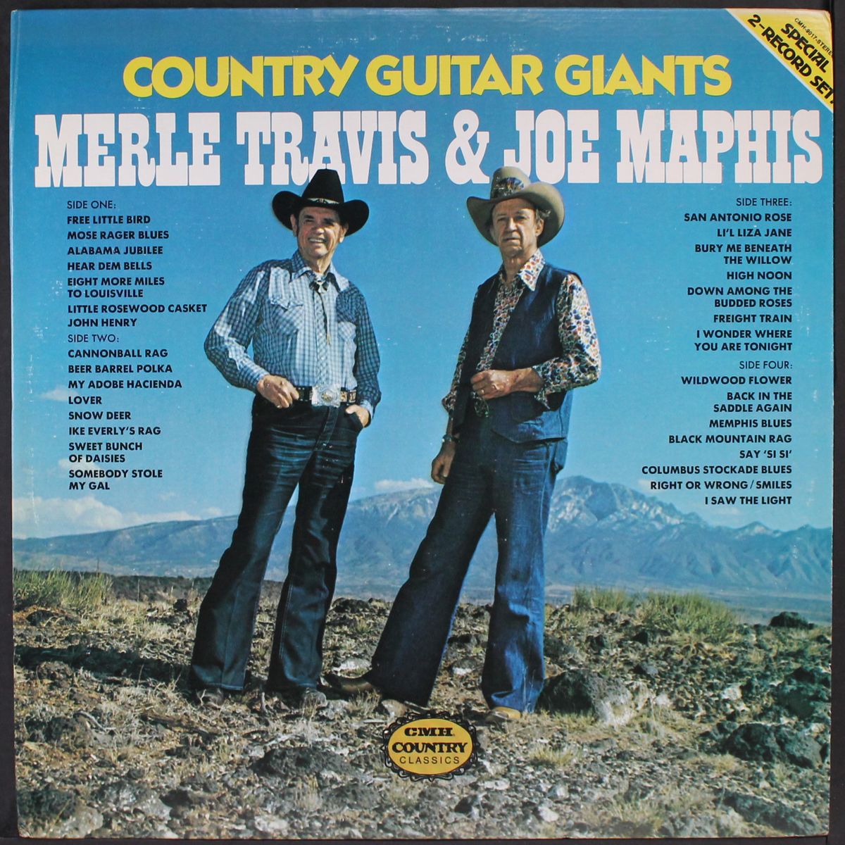 country guitar giants by MERLE TRAVIS & JOE MAPHIS