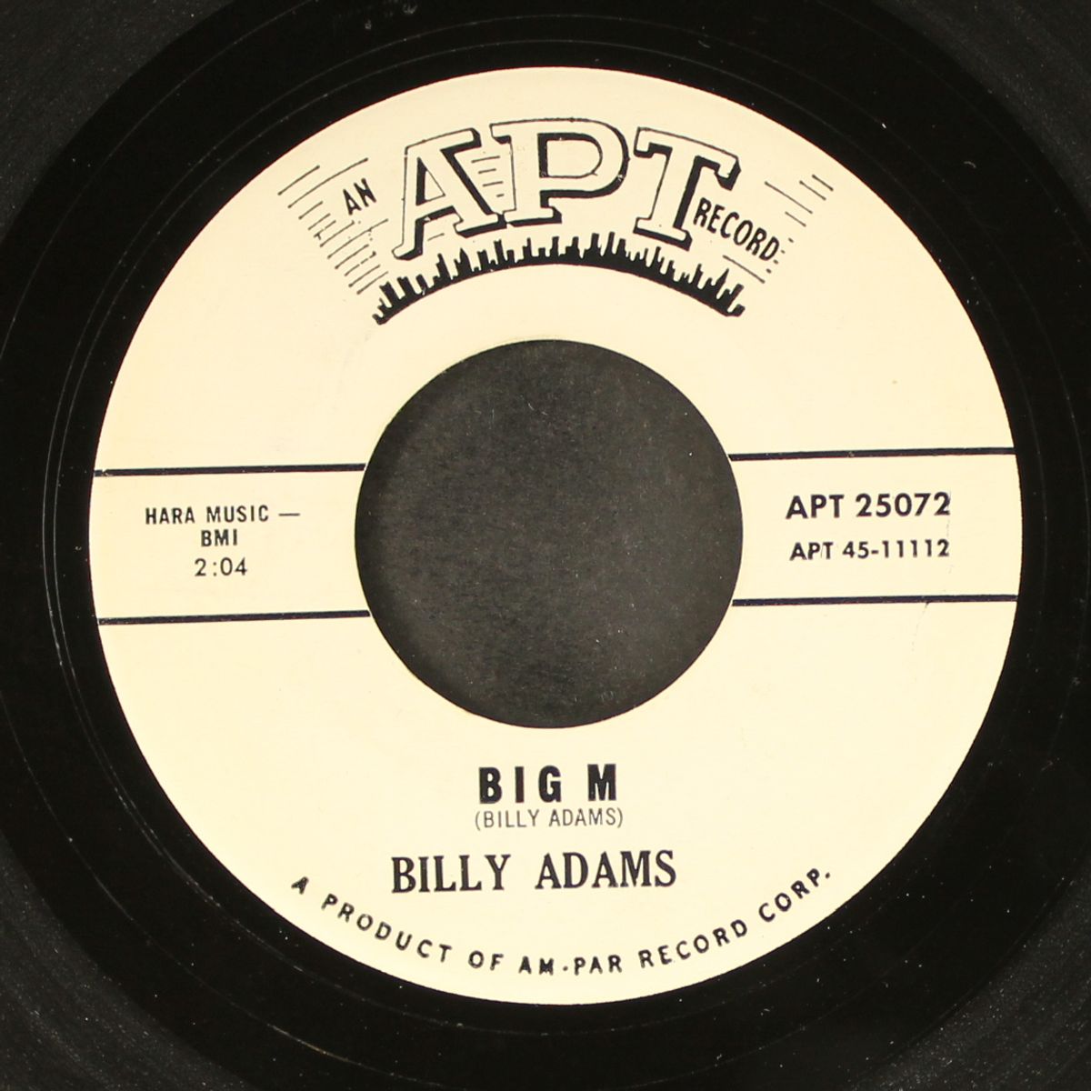big m / my happiness by BILLY ADAMS