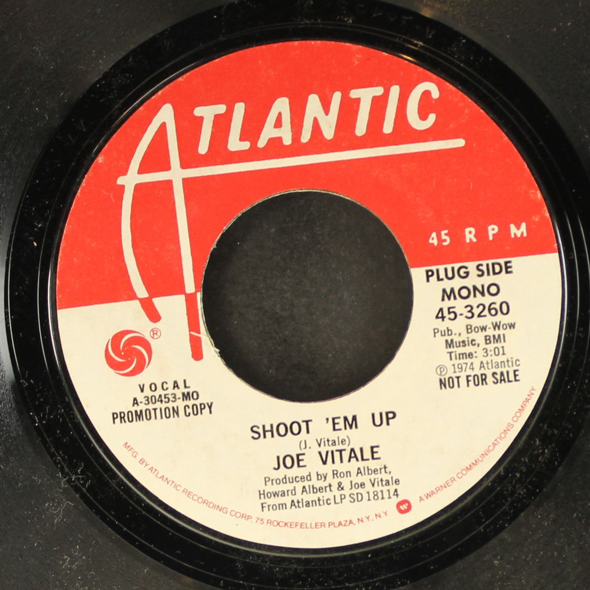 shoot em up / mono by JOE VITALE