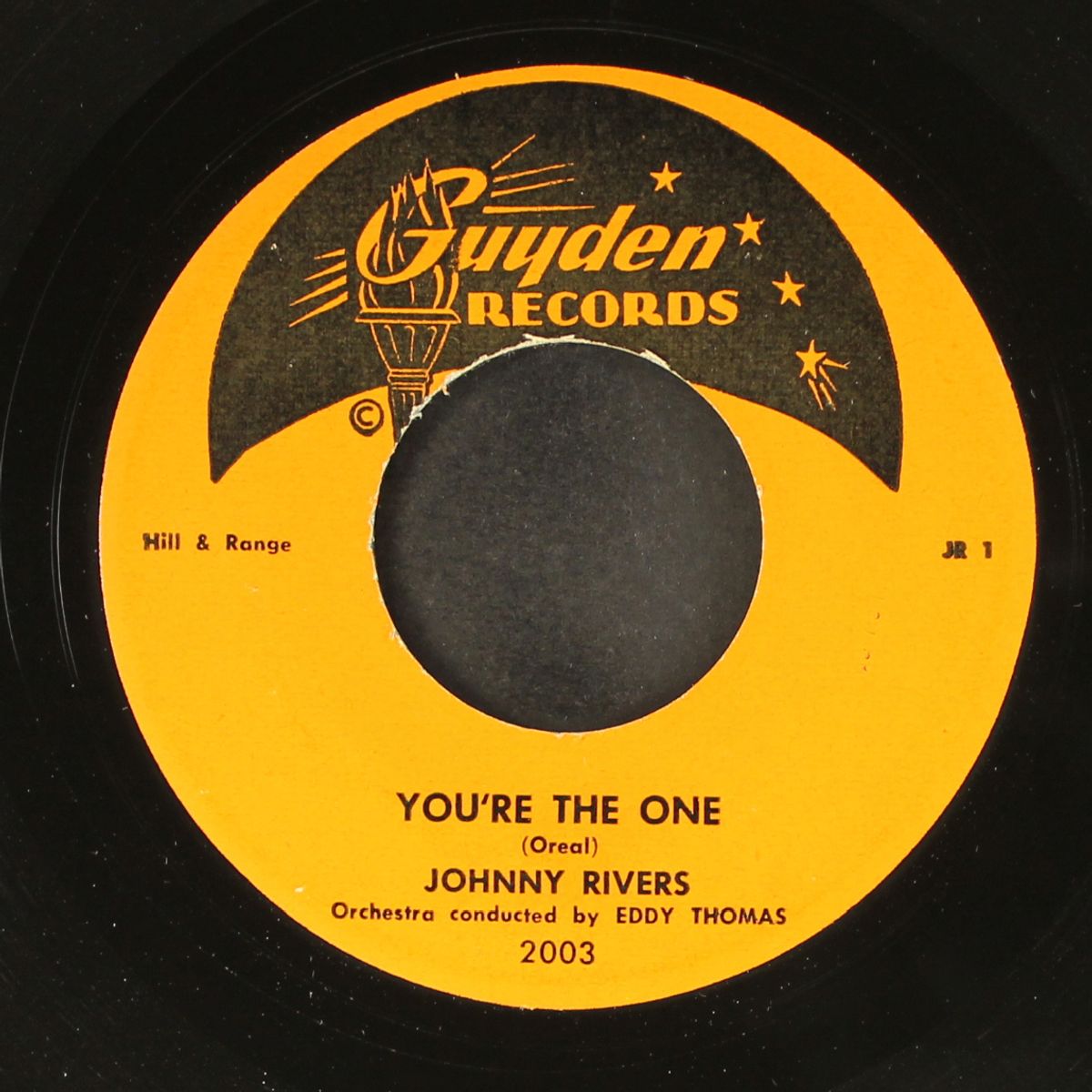 you're the one / a hole in the ground by JOHNNY RIVERS