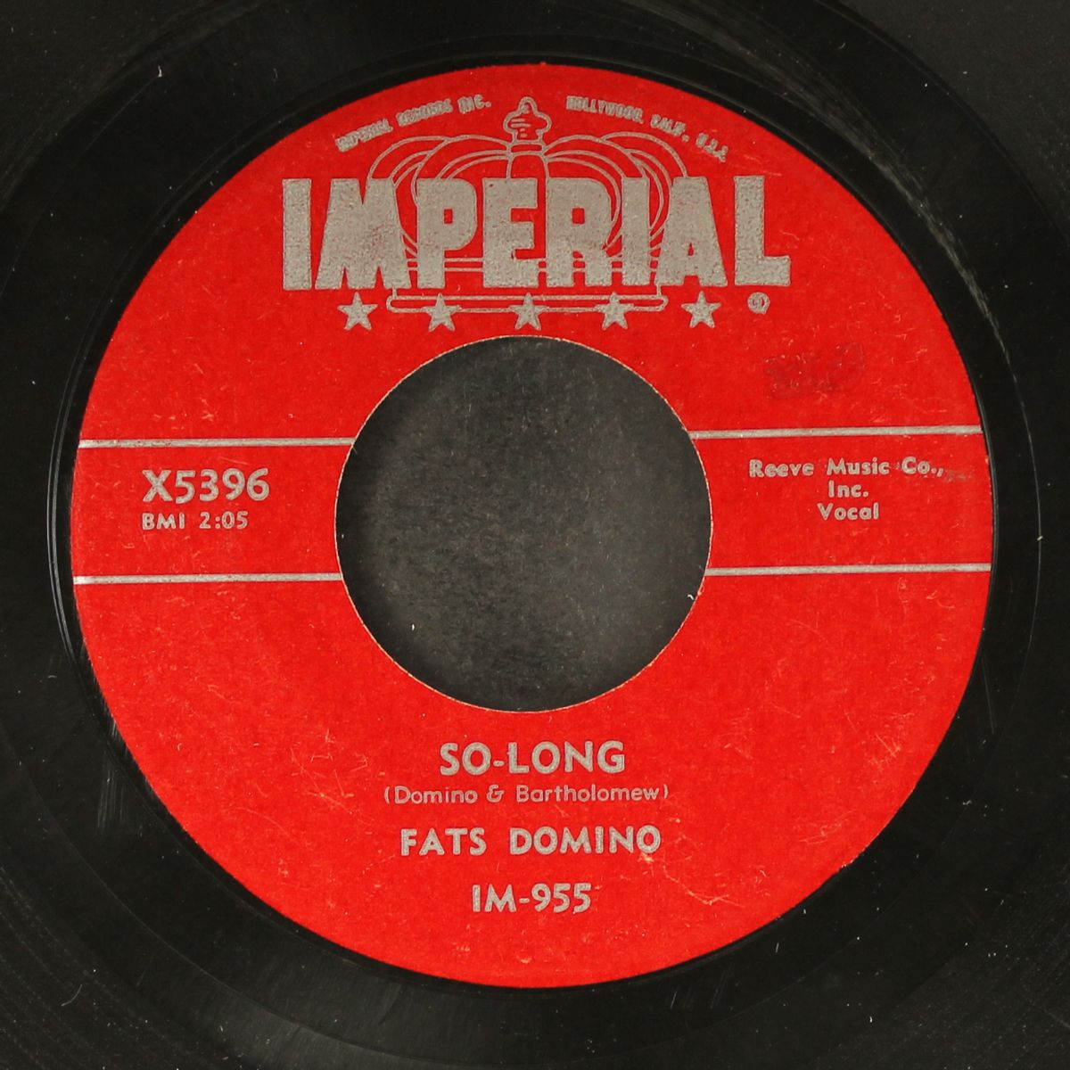 when my dreamboat comes home / so-long by FATS DOMINO