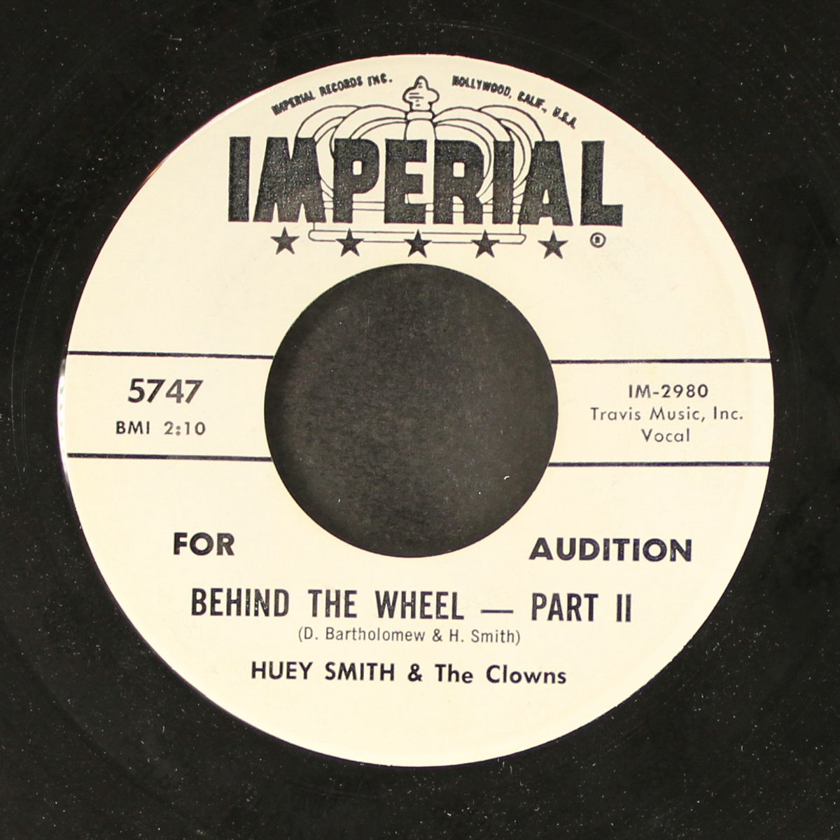 behind the wheel / part 2 by HUEY SMITH